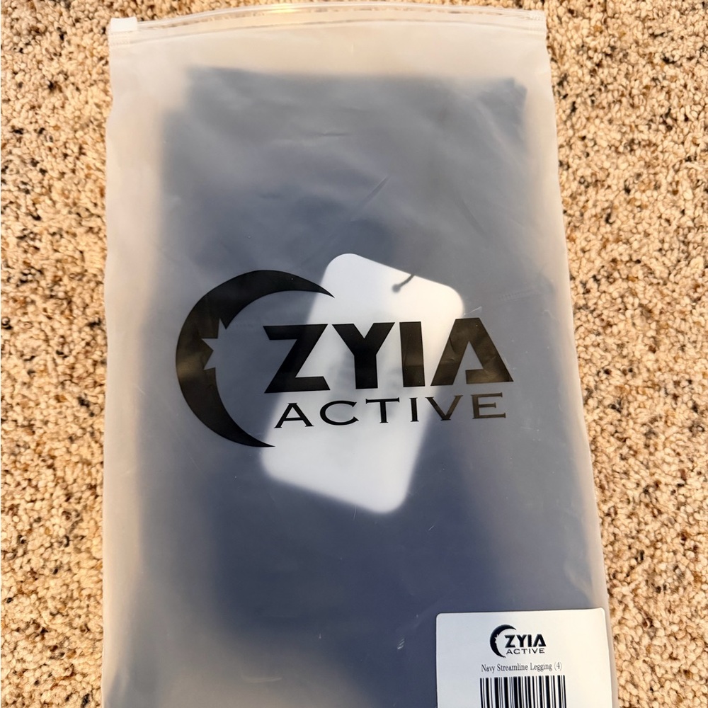 ZYIA Active Navy Streamline Leggings